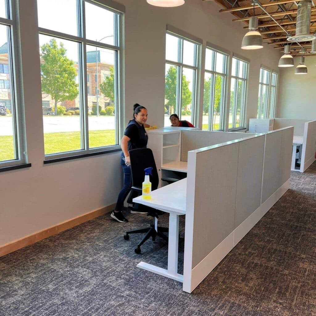 The Ovaro Commercial team at work in an Austin office