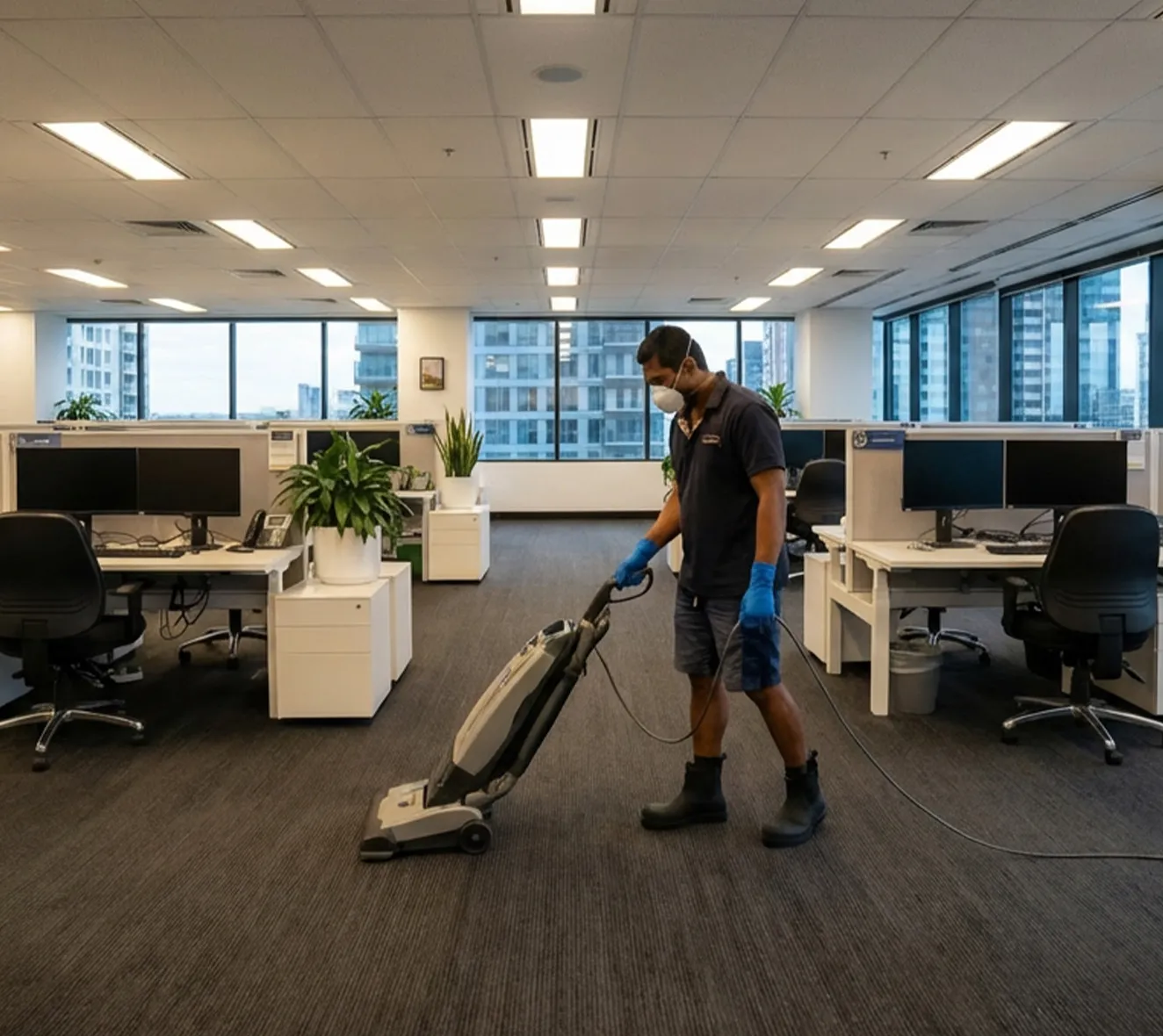 Commercial cleaning across Austin business facilities